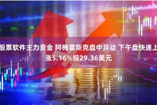 股票软件主力资金 阿梅雷斯克盘中异动 下午盘快速上涨5.16%报29.36美元